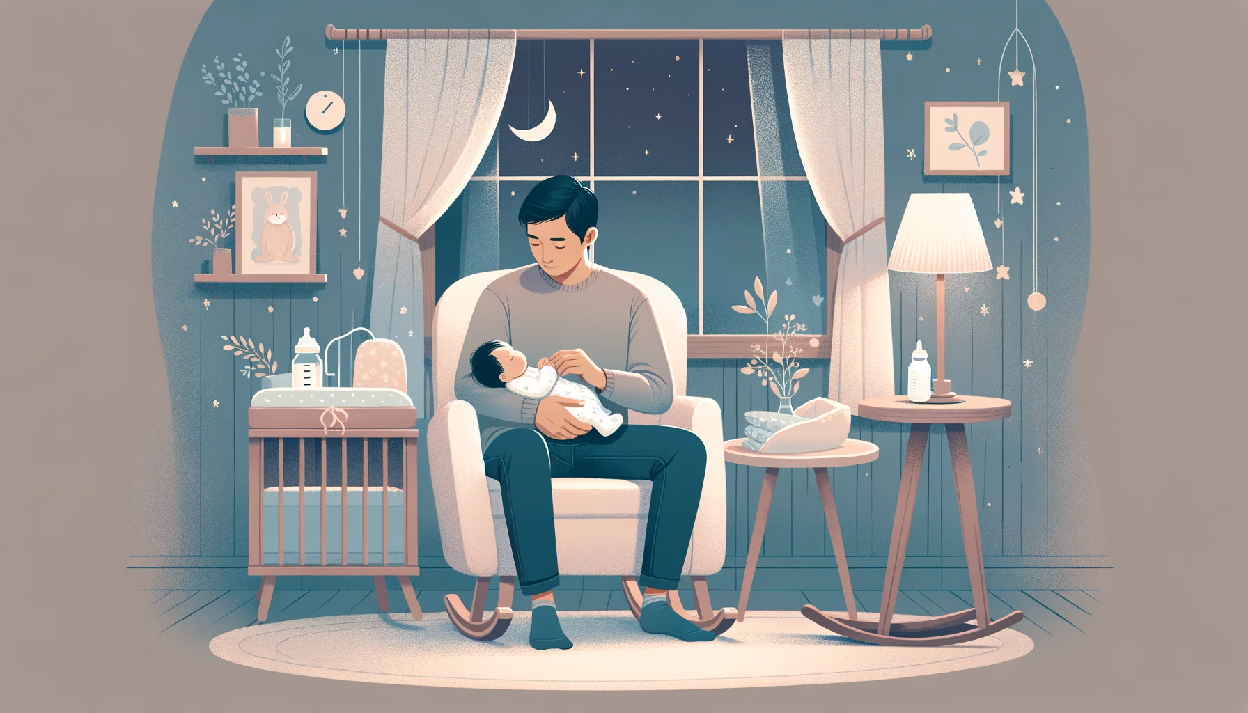 不再疲惫不堪：新手爸爸夜间喂奶快速指南